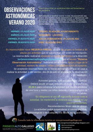 Imagen Comarca Alto Gállego, Area de Turismo Observacioens Astronomicas